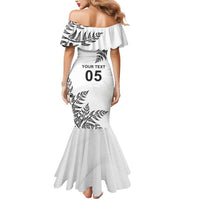 Custom New Zealand Football Mermaid Dress Aotearoa Pride - Polynesian Pride