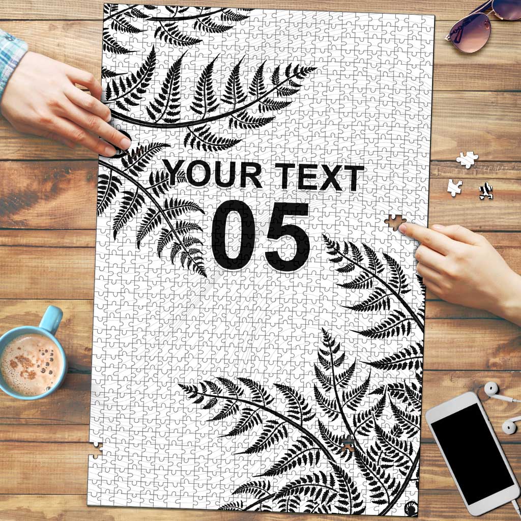 Custom New Zealand Football Puzzle Aotearoa Pride - Polynesian Pride