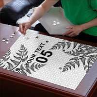 Custom New Zealand Football Puzzle Aotearoa Pride - Polynesian Pride