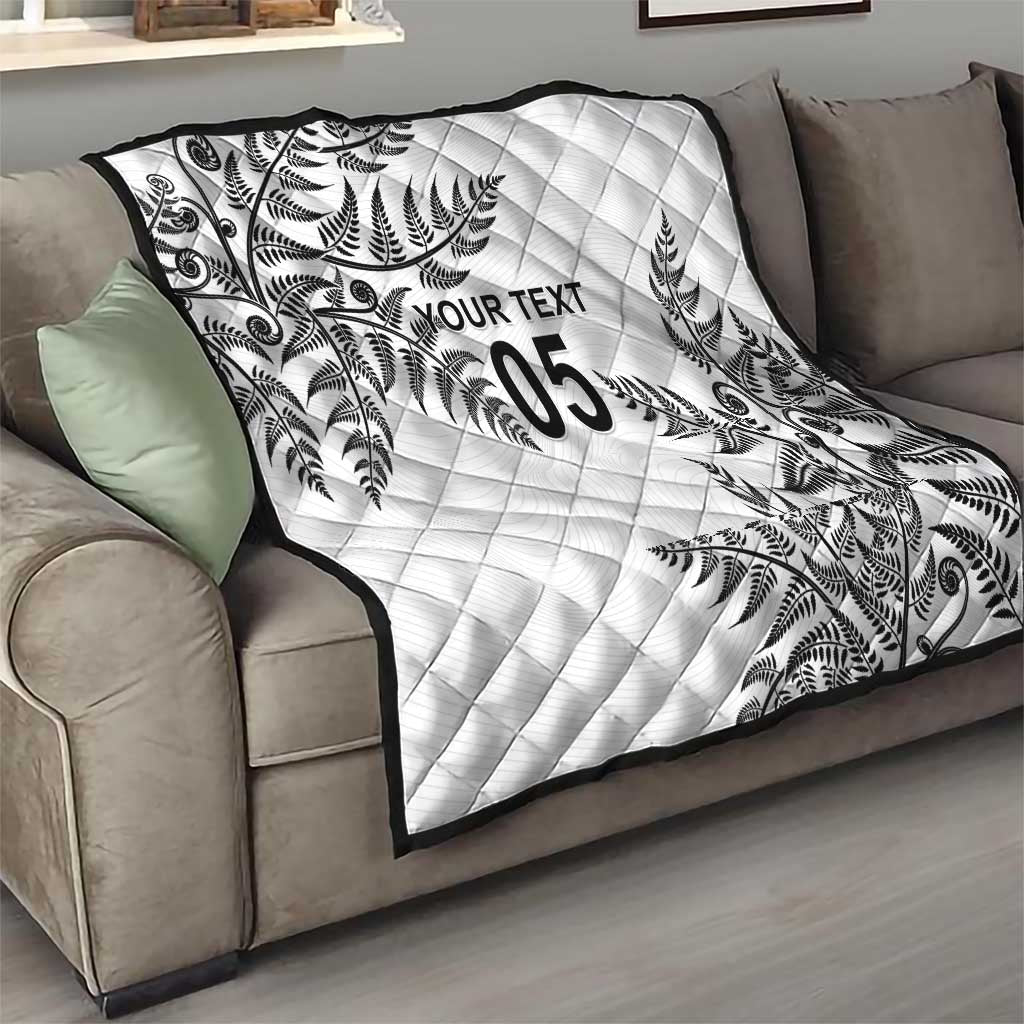 Custom New Zealand Football Quilt Aotearoa Pride - Polynesian Pride