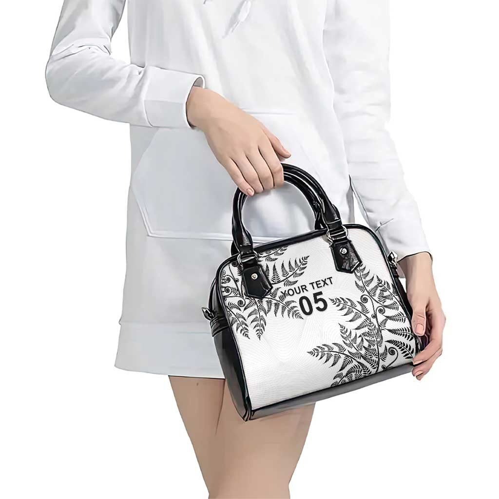 Custom New Zealand Football Shoulder Handbag Aotearoa Pride - Polynesian Pride