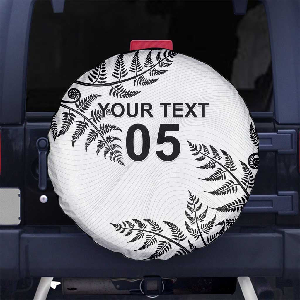 Custom New Zealand Football Spare Tire Cover Aotearoa Pride - Polynesian Pride
