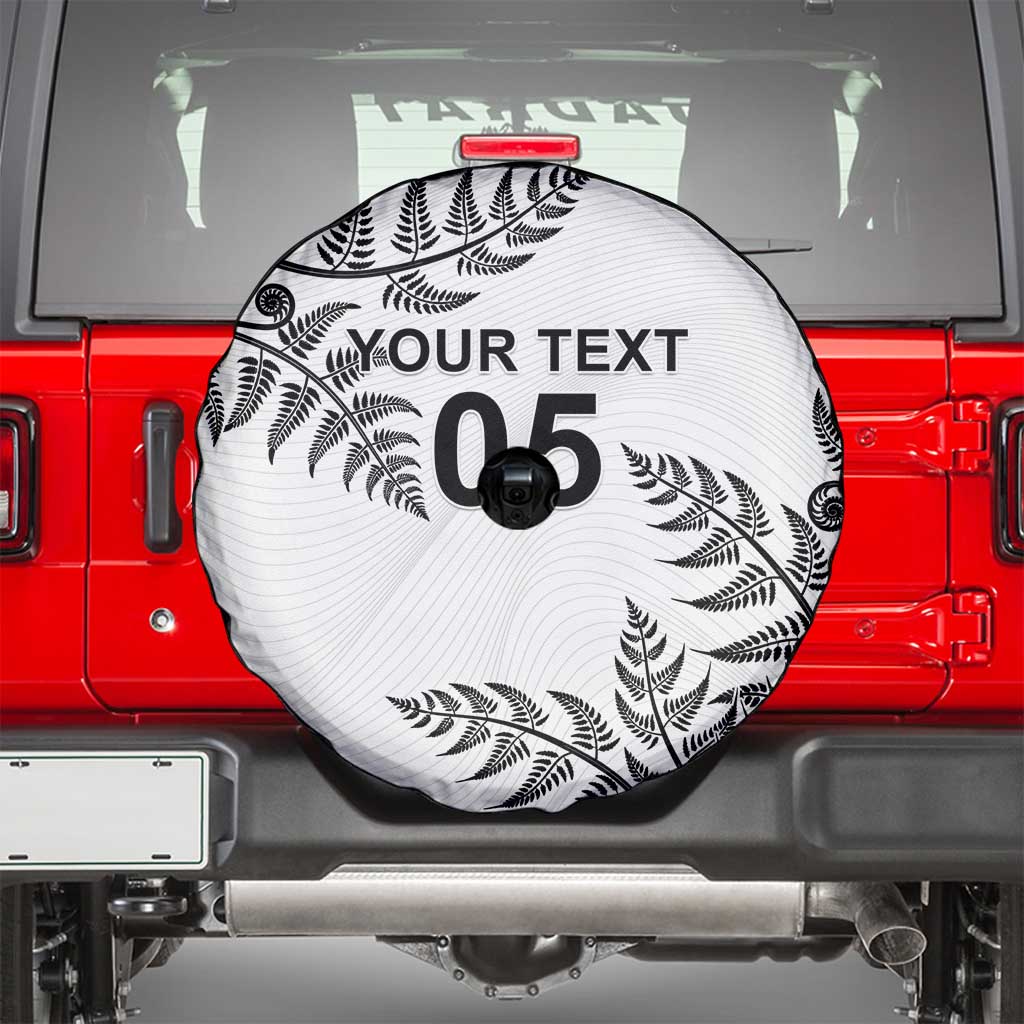 Custom New Zealand Football Spare Tire Cover Aotearoa Pride - Polynesian Pride