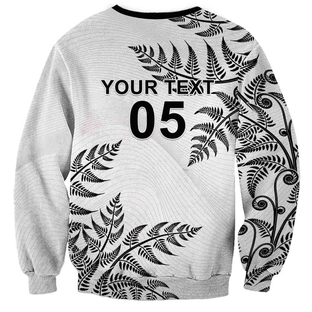 Custom New Zealand Football Sweatshirt Aotearoa Pride - Polynesian Pride