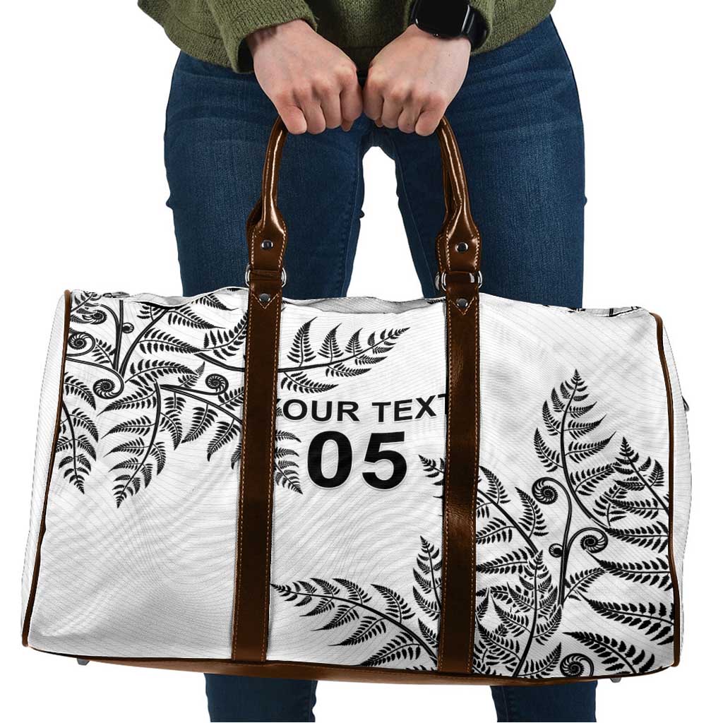 Custom New Zealand Football Travel Bag Aotearoa Pride - Polynesian Pride