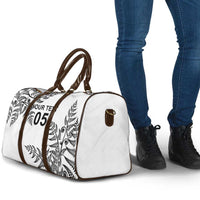 Custom New Zealand Football Travel Bag Aotearoa Pride - Polynesian Pride