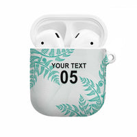 Custom New Zealand Football AirPods Case Aotearoa Pride Aqua Version - Polynesian Pride