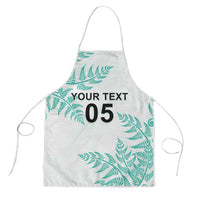 Custom New Zealand Football Apron Aotearoa Pride Aqua Version - Polynesian Pride