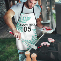 Custom New Zealand Football Apron Aotearoa Pride Aqua Version - Polynesian Pride