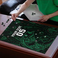 Custom New Zealand Fishing Puzzle Maori Tribal Pattern - Polynesian Pride