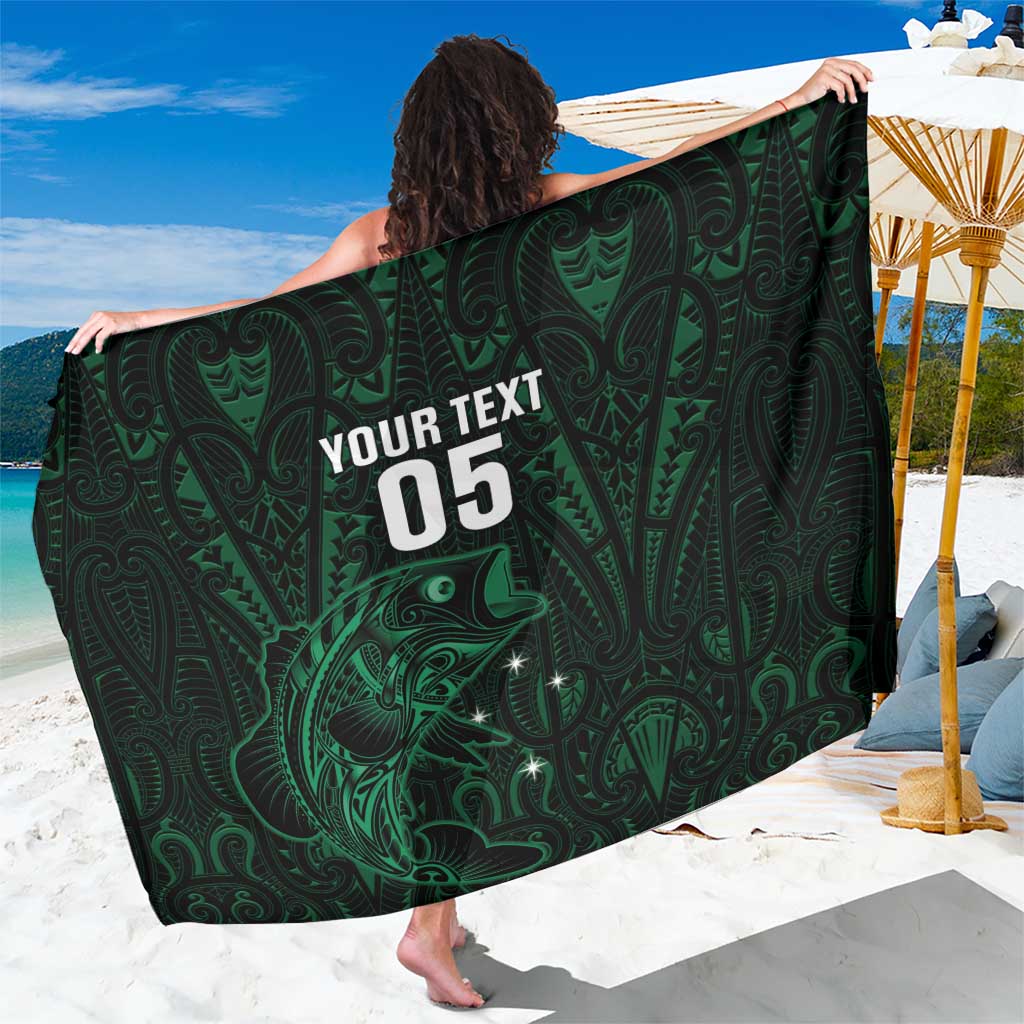 Custom New Zealand Fishing Sarong Maori Tribal Pattern - Polynesian Pride