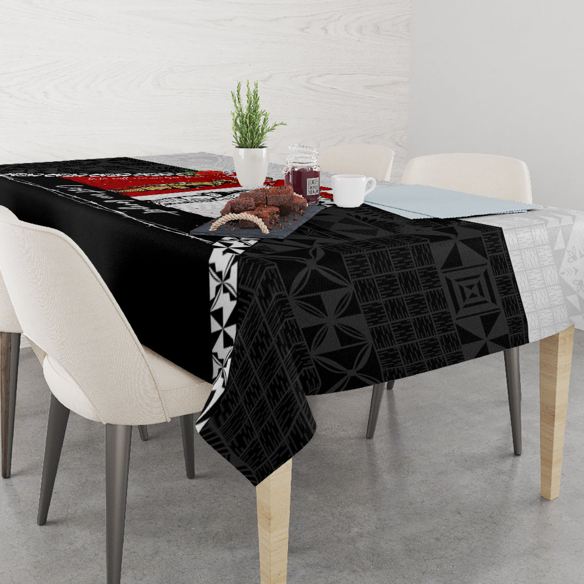 Tonga ANZAC Day Te Tau Manatui Kinautolu Tablecloth Lest We Forget LT05 - Polynesian Pride