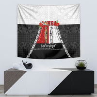 Tonga ANZAC Day Te Tau Manatui Kinautolu Tapestry Lest We Forget LT05 - Polynesian Pride