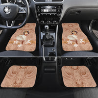 Hawaii Women's Day Car Mats With Polynesian Pattern