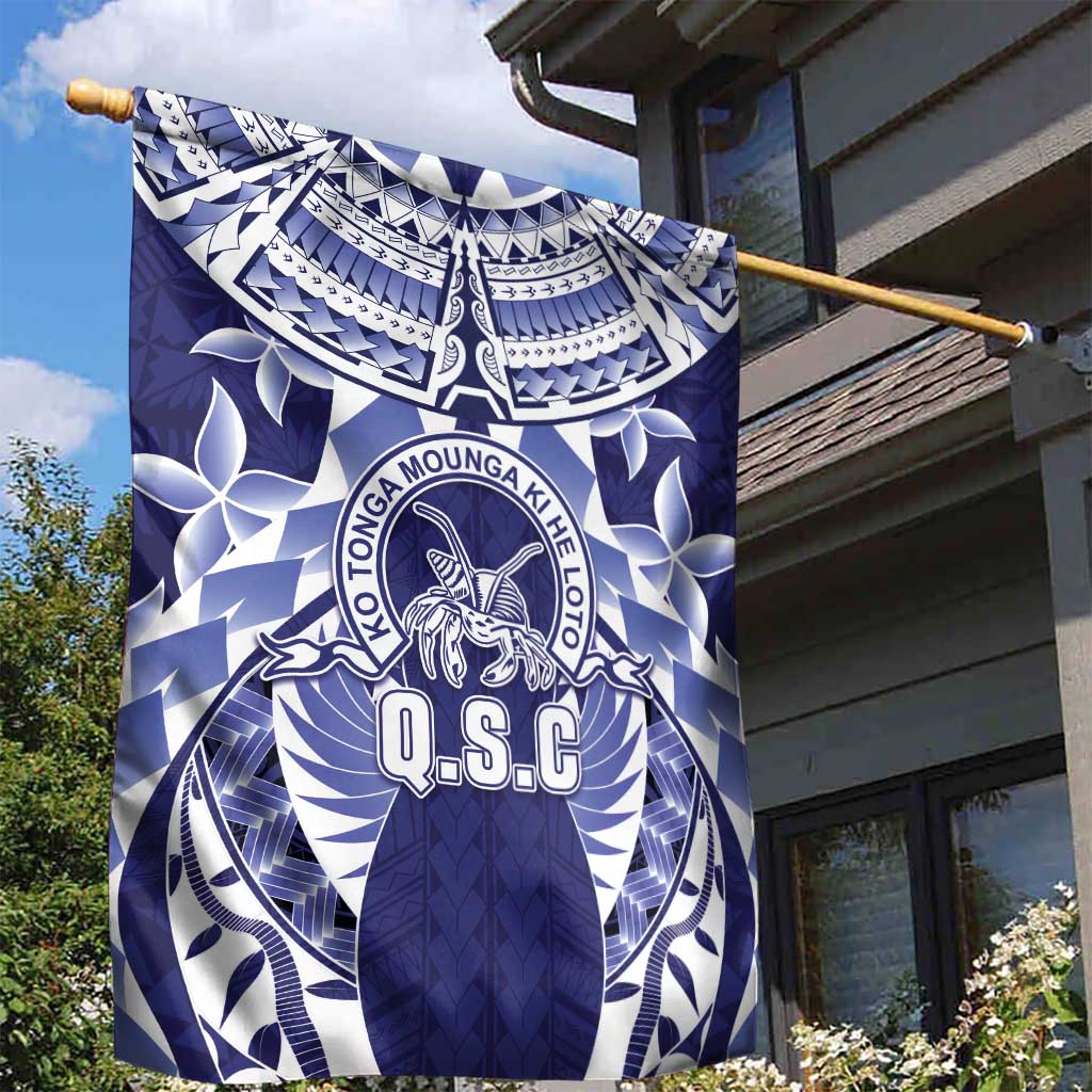 Tonga Queen Salote College Garden Flag Centenary Navy Version