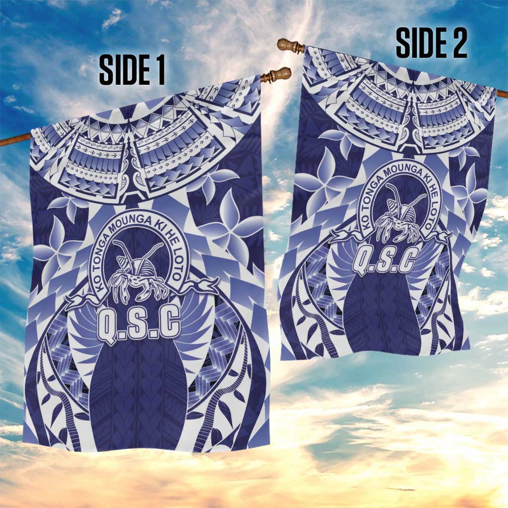 Tonga Queen Salote College Garden Flag Centenary Navy Version