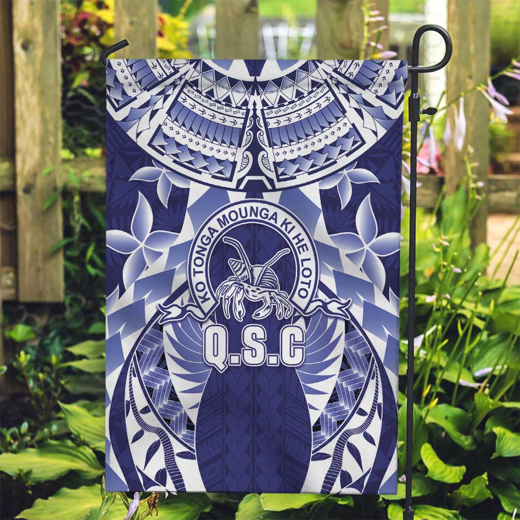 Tonga Queen Salote College Garden Flag Centenary Navy Version