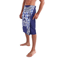 Personalised Tonga Queen Salote College Lavalava Centenary Navy Version