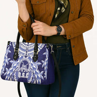 Tonga Queen Salote College Leather Bag Centenary Navy Version