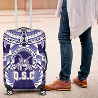 Tonga Queen Salote College Luggage Cover Centenary Navy Version