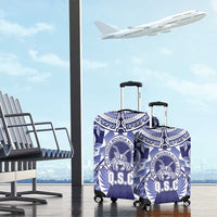Tonga Queen Salote College Luggage Cover Centenary Navy Version