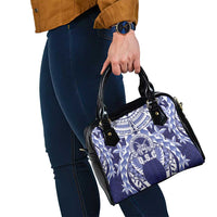 Tonga Queen Salote College Shoulder Handbag Centenary Navy Version