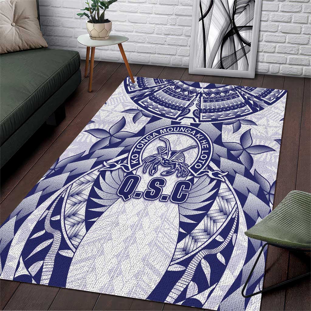 Tonga Queen Salote College Area Rug Centenary White Version