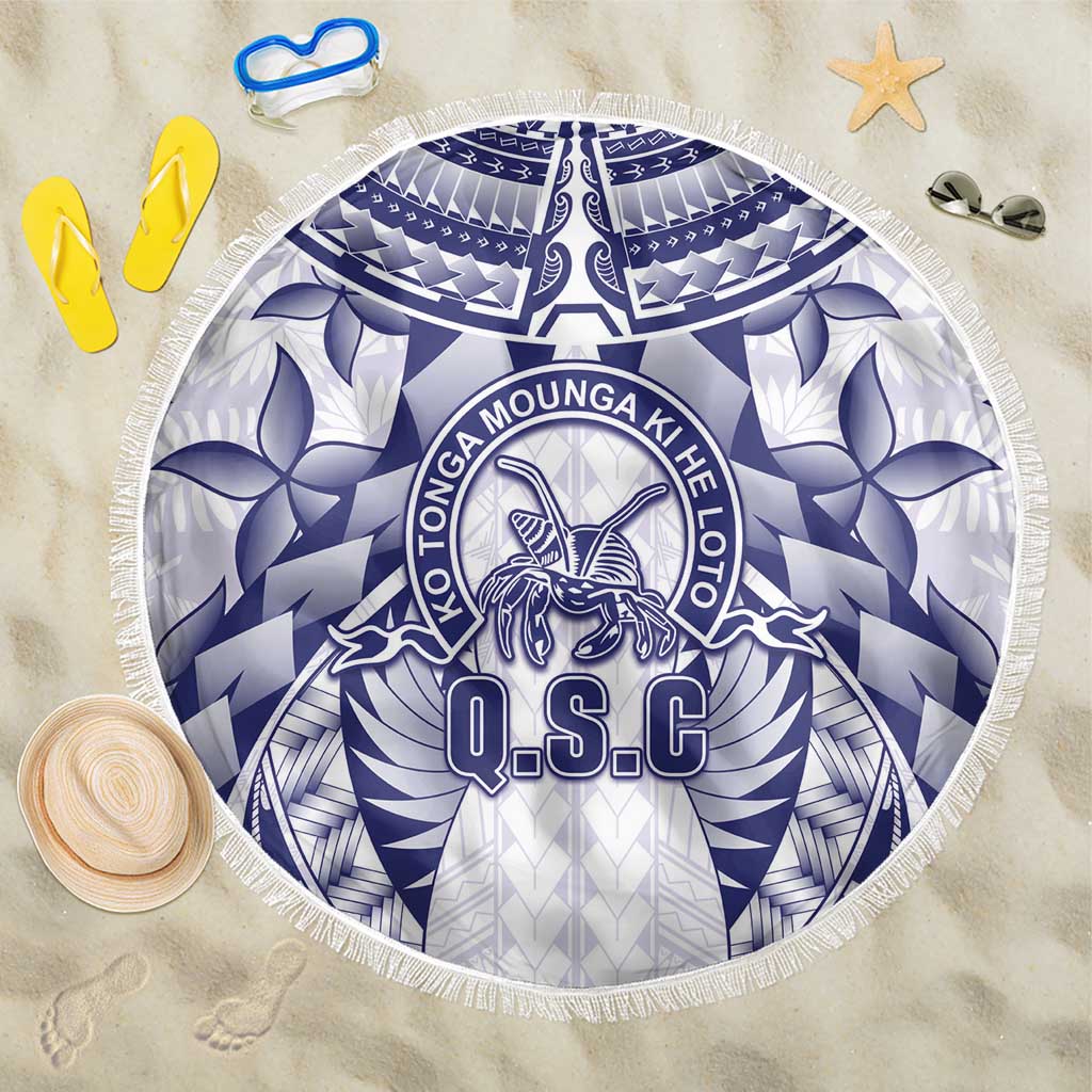 Tonga Queen Salote College Beach Blanket Centenary White Version