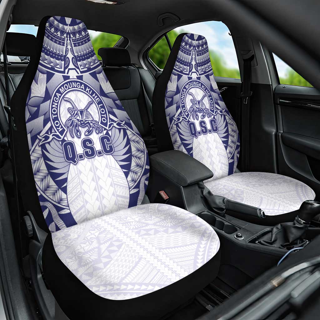 Tonga Queen Salote College Car Seat Cover Centenary White Version