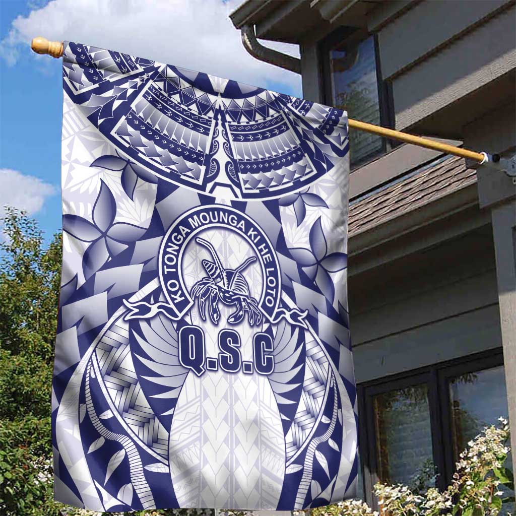 Tonga Queen Salote College Garden Flag Centenary White Version