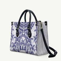 Tonga Queen Salote College Leather Bag Centenary White Version