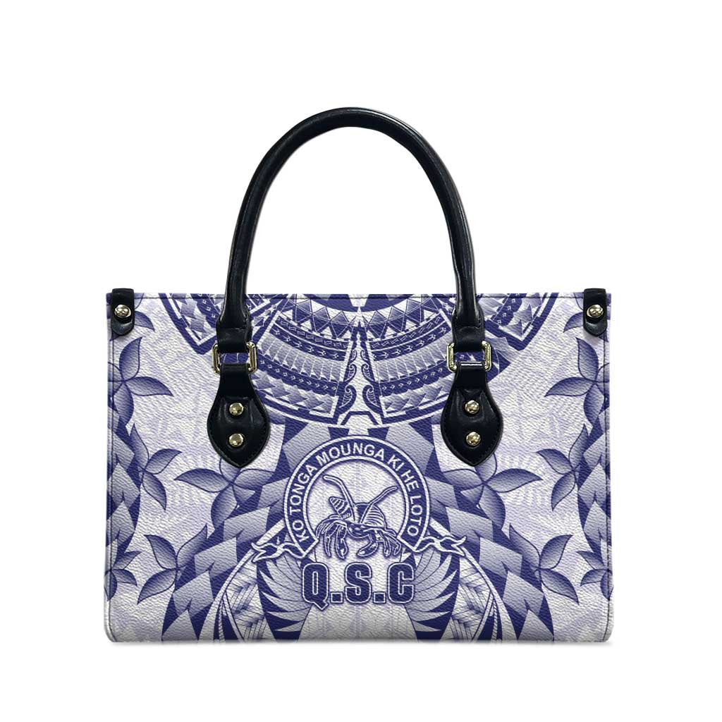 Tonga Queen Salote College Leather Bag Centenary White Version