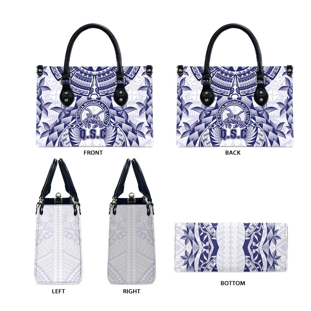 Tonga Queen Salote College Leather Bag Centenary White Version