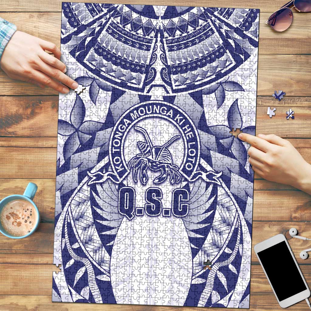 Tonga Queen Salote College Puzzle Centenary White Version