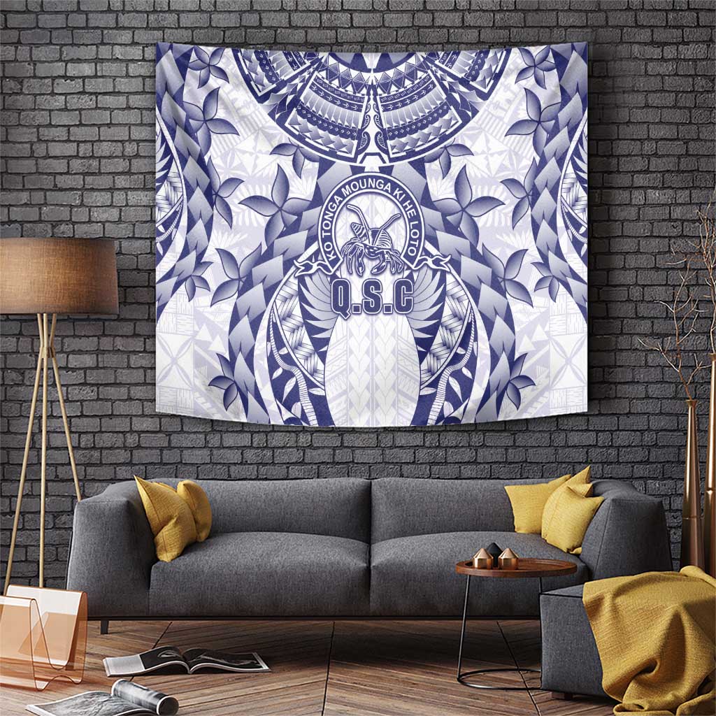 Tonga Queen Salote College Tapestry Centenary White Version