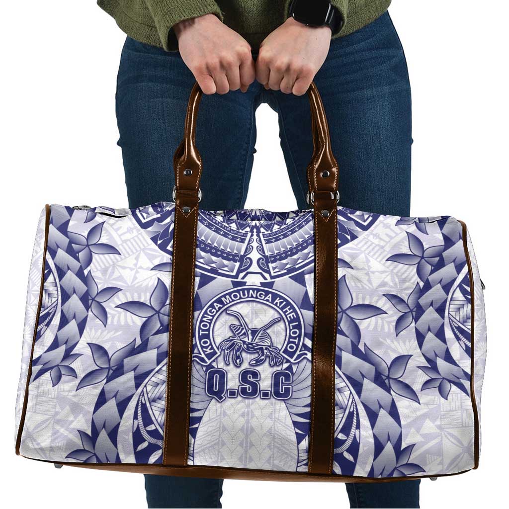 Tonga Queen Salote College Travel Bag Centenary White Version