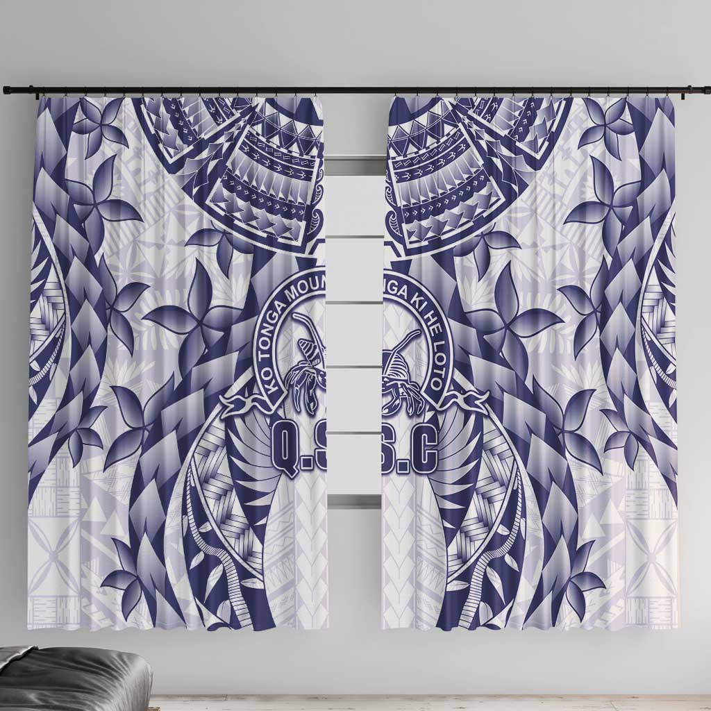 Tonga Queen Salote College Window Curtain Centenary White Version