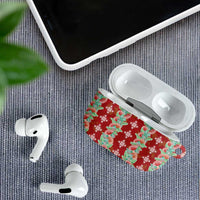 Hawaii Ohia Lehua AirPods Case Tropical Vibes Crimson
