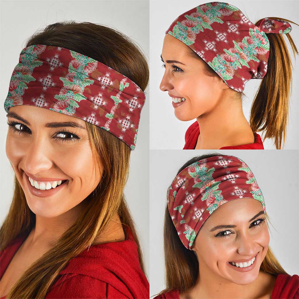 Hawaii Ohia Lehua Neck Gaiter Tropical Vibes Crimson LT05 - Polynesian Pride