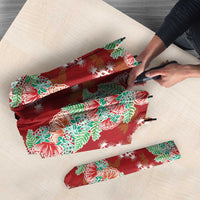 Hawaii Ohia Lehua Umbrella Tropical Vibes Crimson