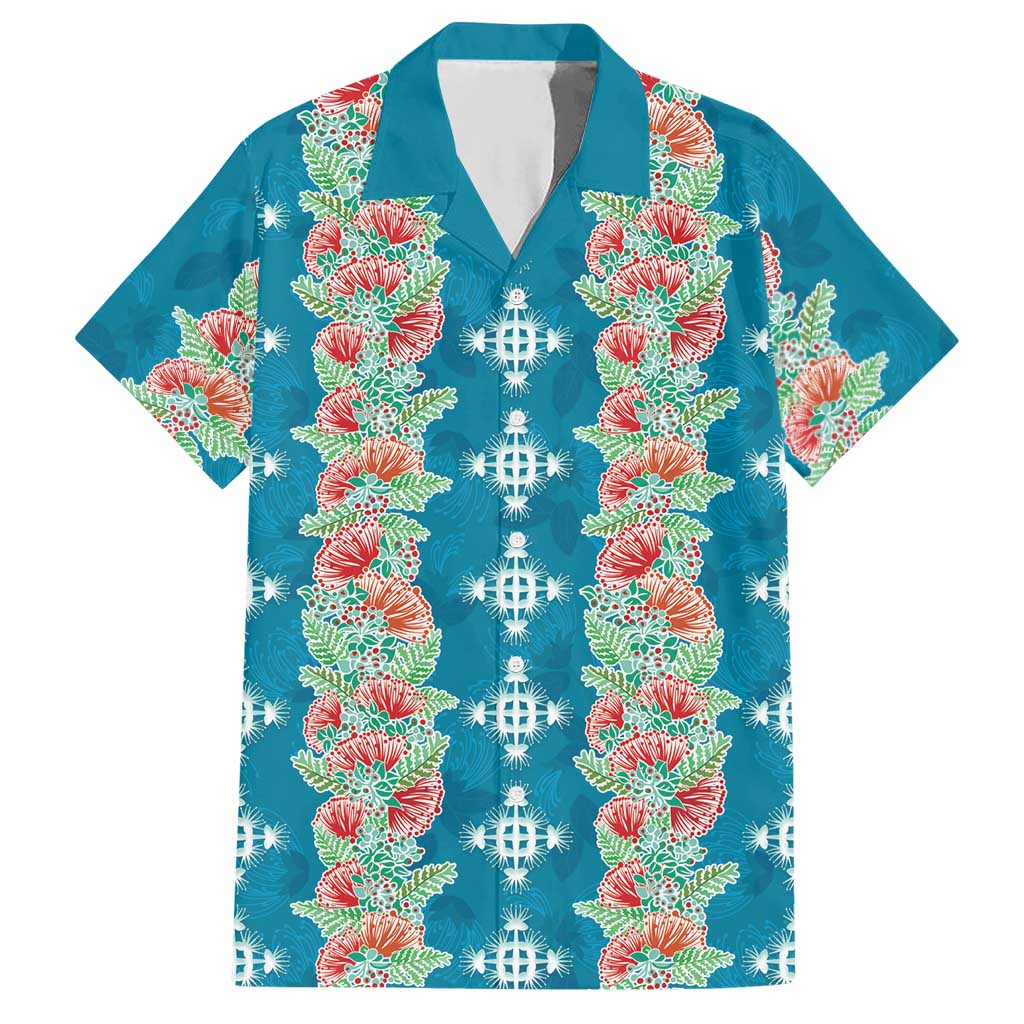 Hawaii Ohia Lehua Hawaiian Shirt Tropical Vibes Teal LT05 Teal - Polynesian Pride
