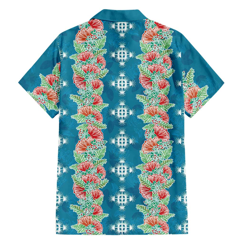 Hawaii Ohia Lehua Hawaiian Shirt Tropical Vibes Teal LT05 - Polynesian Pride
