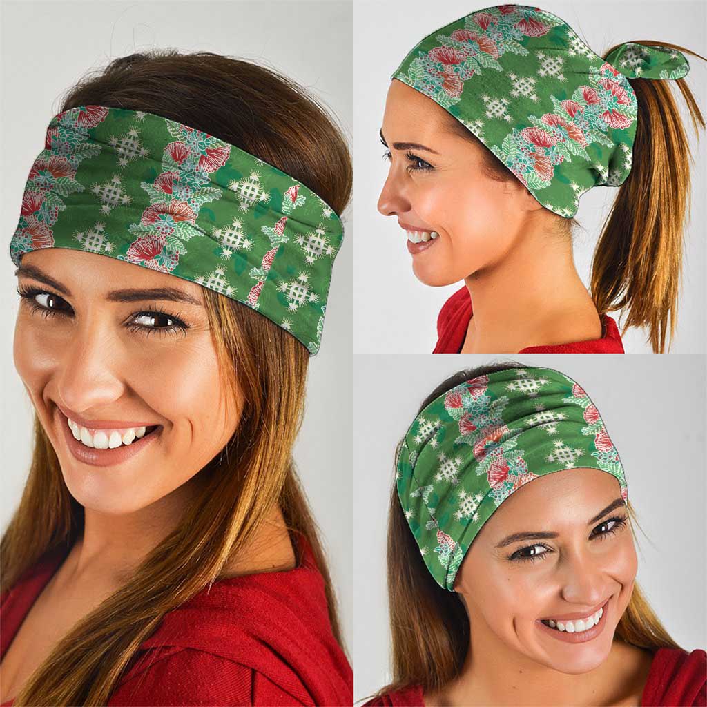 Hawaii Ohia Lehua Neck Gaiter Tropical Vibes Green LT05 - Polynesian Pride
