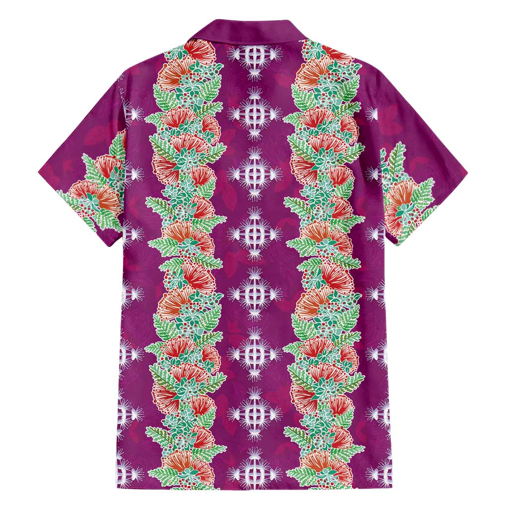 Hawaii Ohia Lehua Hawaiian Shirt Tropical Vibes Fuchsia LT05 - Polynesian Pride