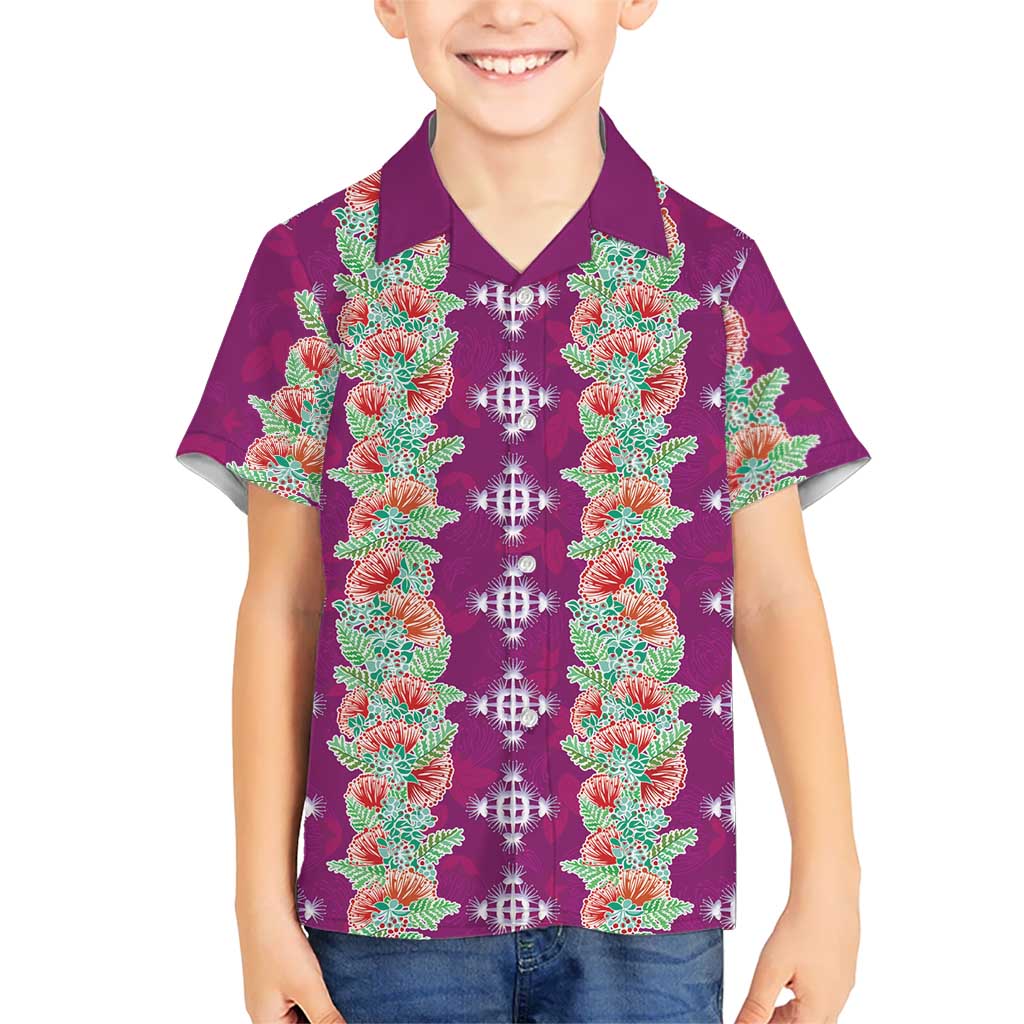 Hawaii Ohia Lehua Hawaiian Shirt Tropical Vibes Fuchsia LT05 - Polynesian Pride