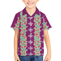 Hawaii Ohia Lehua Hawaiian Shirt Tropical Vibes Fuchsia LT05 - Polynesian Pride