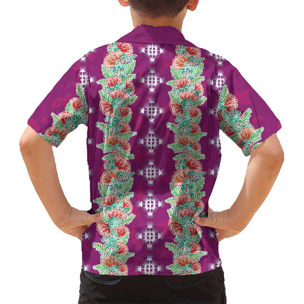 Hawaii Ohia Lehua Hawaiian Shirt Tropical Vibes Fuchsia LT05 - Polynesian Pride