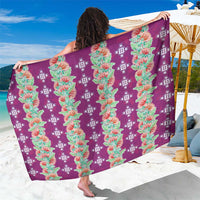 Hawaii Ohia Lehua Sarong Tropical Vibes Fuchsia