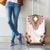Africa Dashiki Luggage Cover With Polynesian Pattern Beige Version