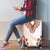 Africa Dashiki Luggage Cover With Polynesian Pattern Beige Version